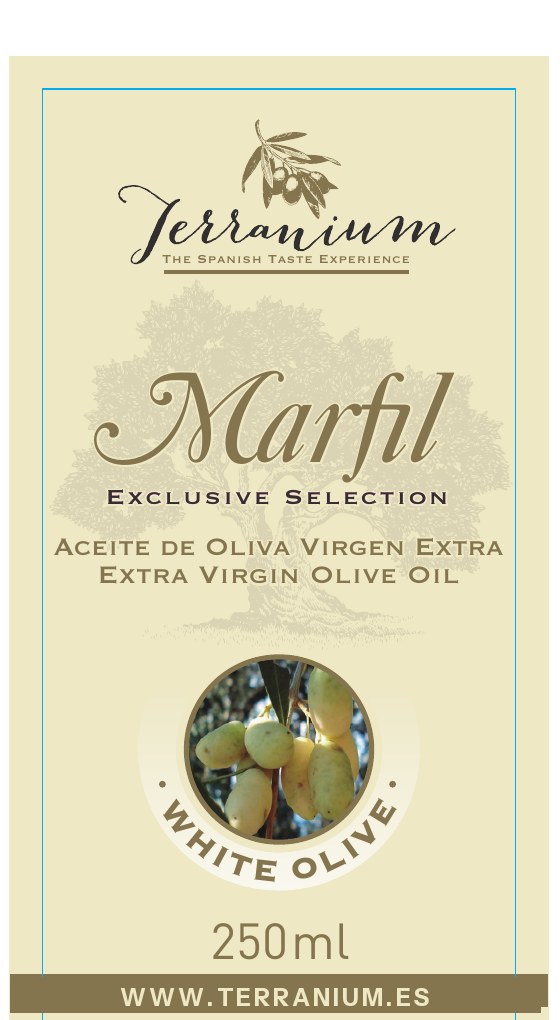 Etiqueta Terranium Marfil